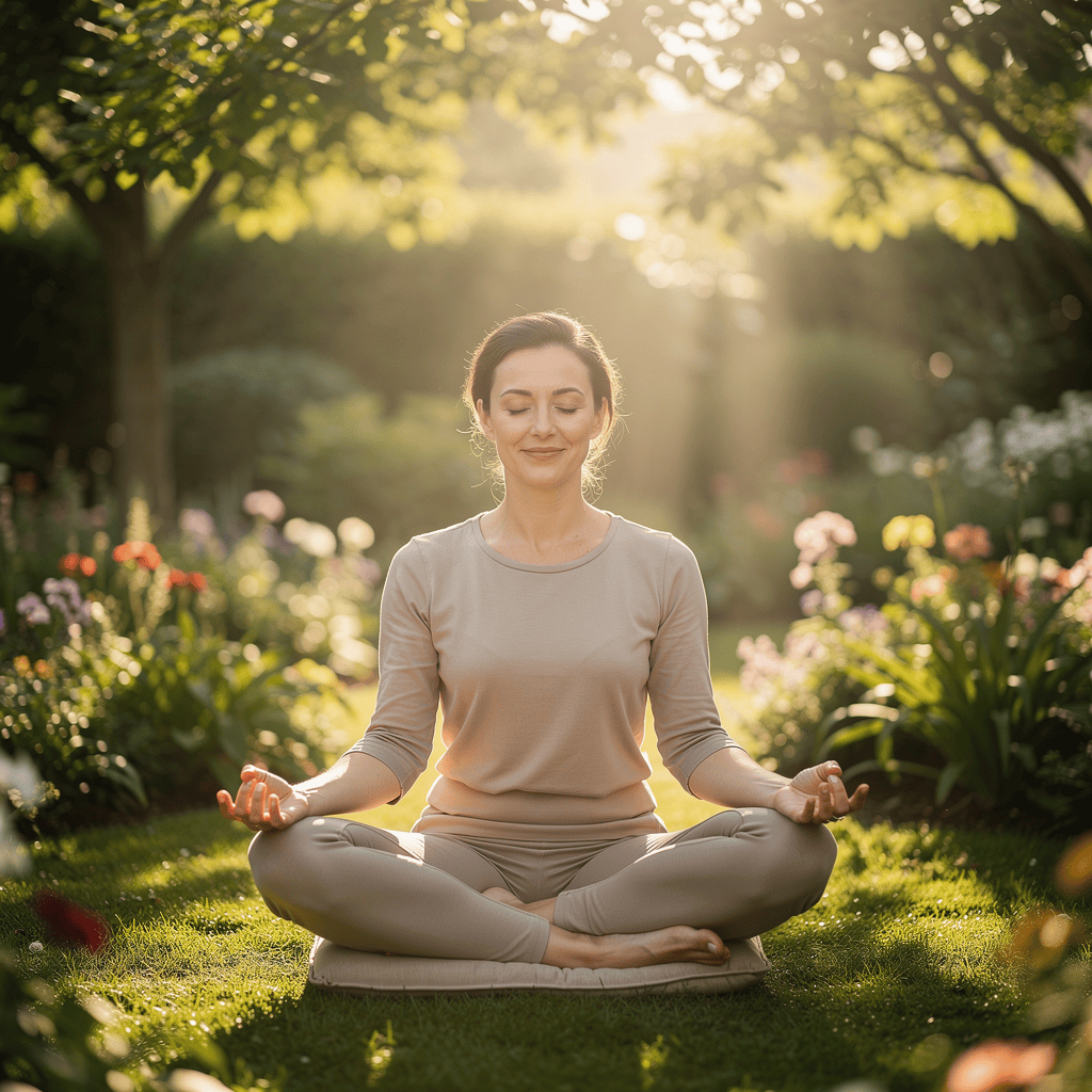 Woman experiencing mental clarity and emotional resilience during perimenopause